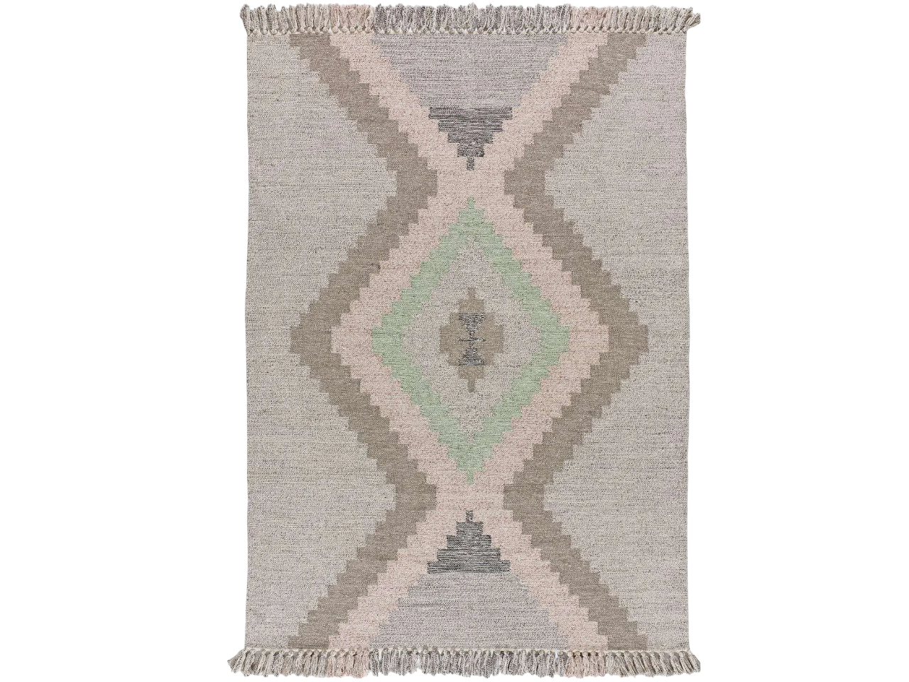 Alfombra Kilim con flechos Chandia 1140 21 Multi - Universal