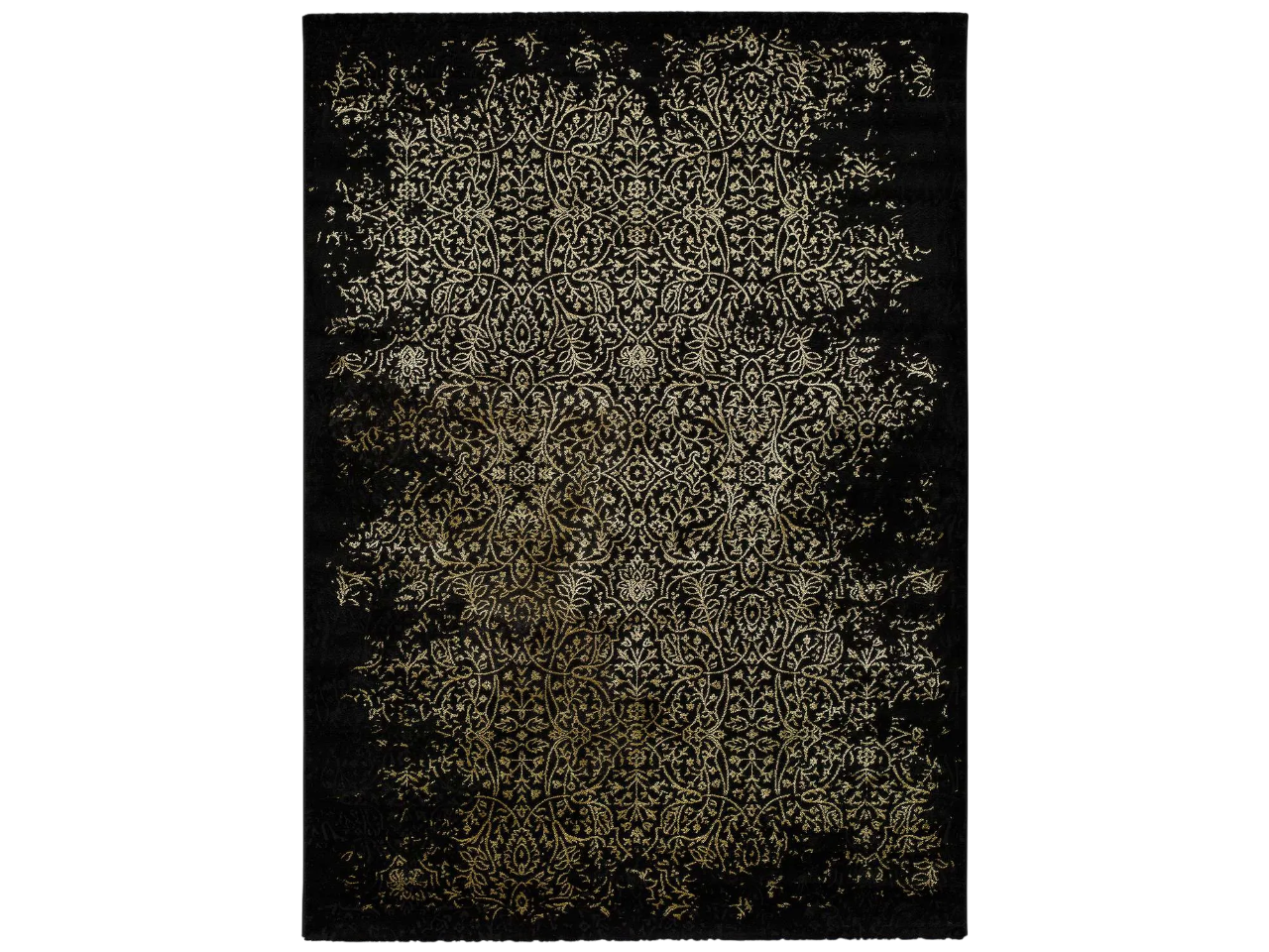Alfombra Tradicional Gold 23448 08 Negro - Universal