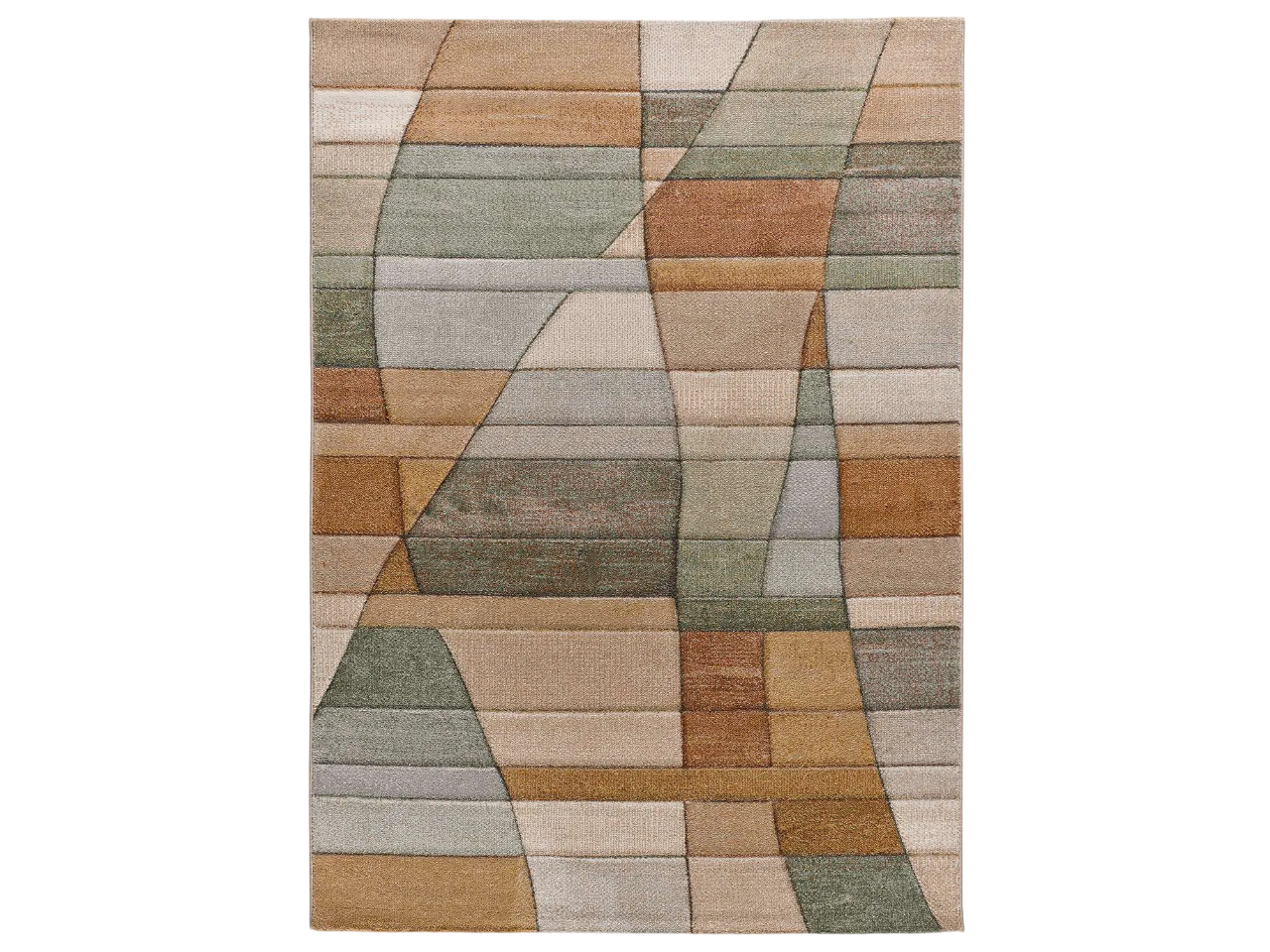 Alfombra Geométrica Sora 40325 21 Multi - Universal