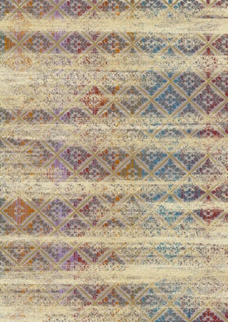 Alfombra de lana mod.Persia estilo Neoclasico con degradé, fabricada con materiales nobles. 886 - Sualsa