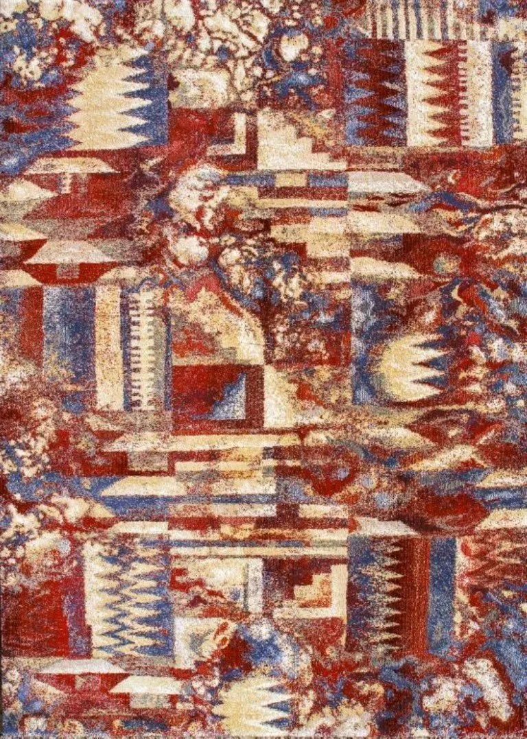 Alfombra de lana mod.Fenix moderna fabricada con materiales nobles. 508 - Sualsa