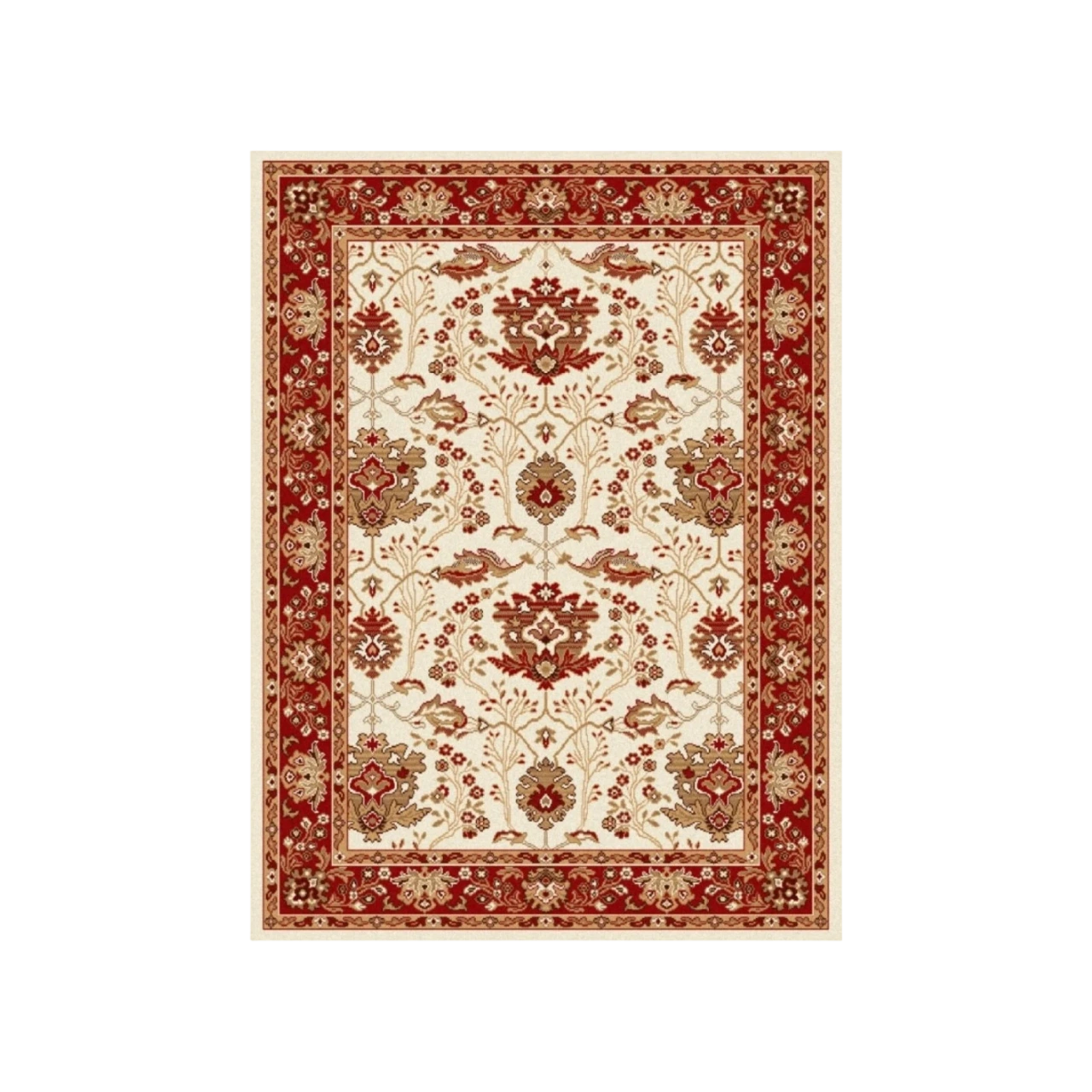 Alfombra De Lana Bali Clásica Fabricada Con Materiales Nobles 795 Beig - Sualsa