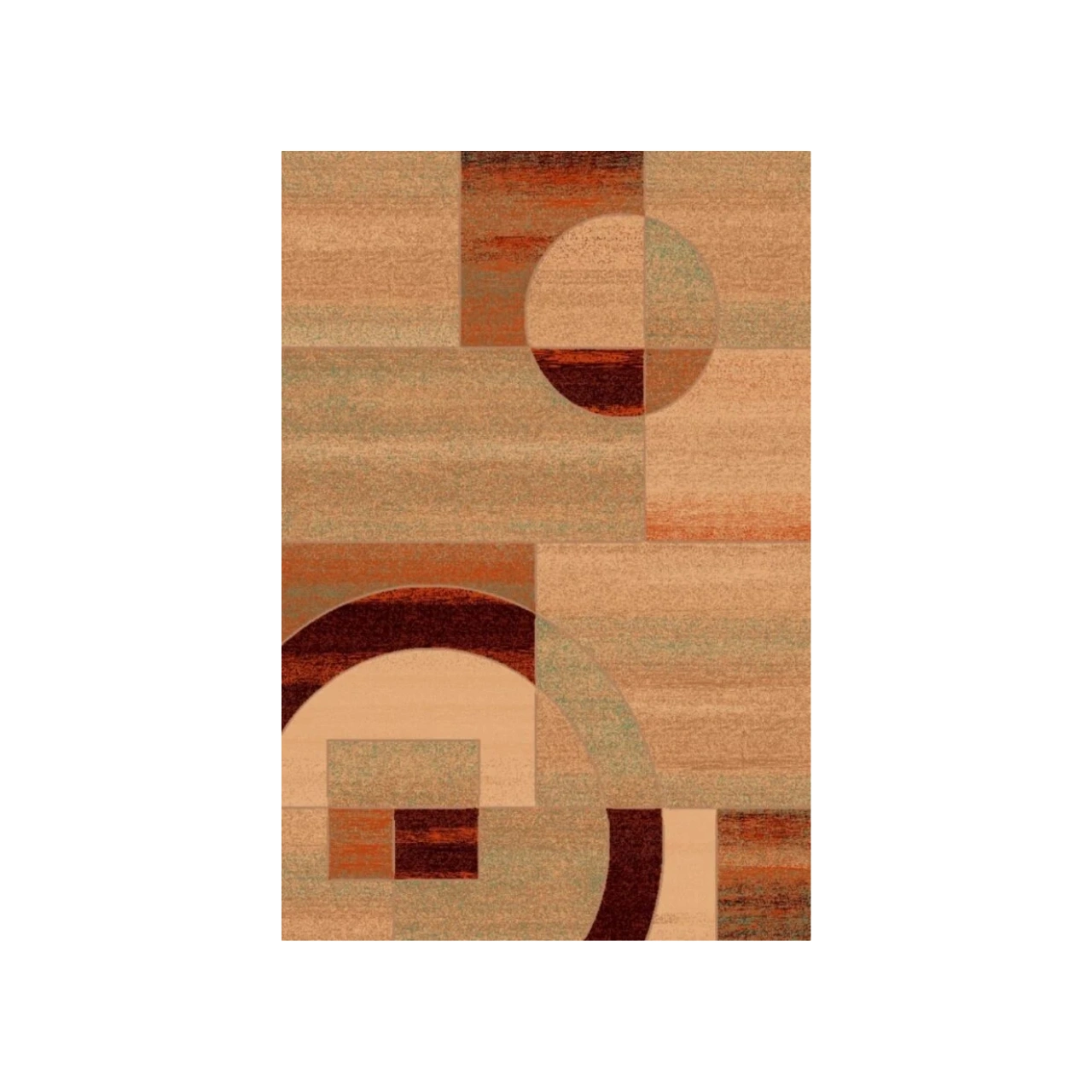 Alfombra De Lana Persia Moderna Con Materiales Nobles 853 - Sualsa