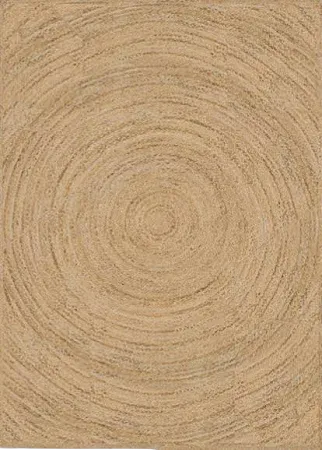 Alfombra Artesanal mod.Desh fibra natural yute, reversible 686 - Sualsa