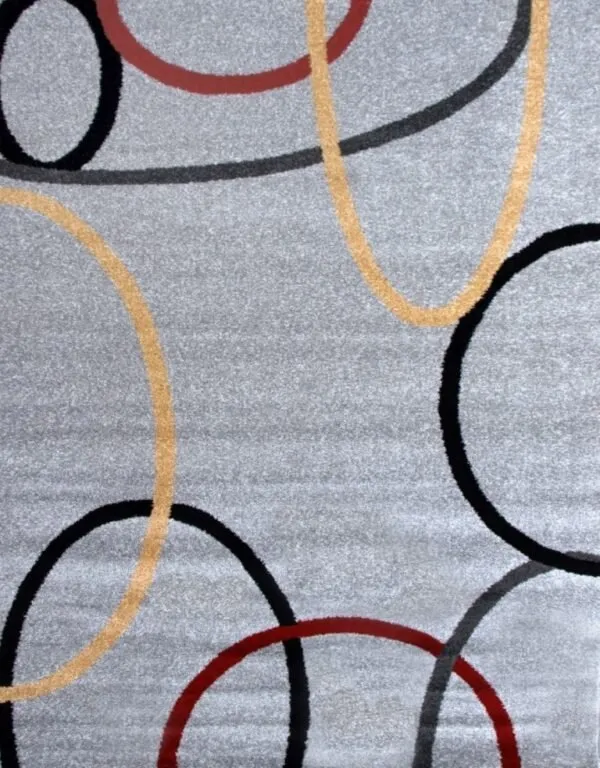 Alfombra acrílica mod.Frisse J-10 Gris claro - Sualsa