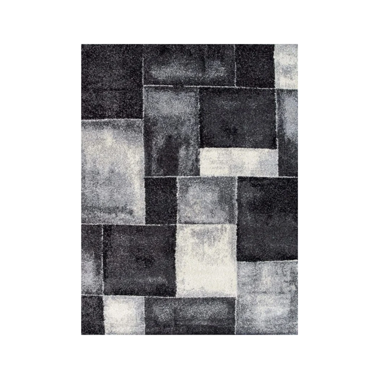 Alfombra Acrílica Frisse Colorido Actual Diseño Moderno J24 Gris – Sualsa