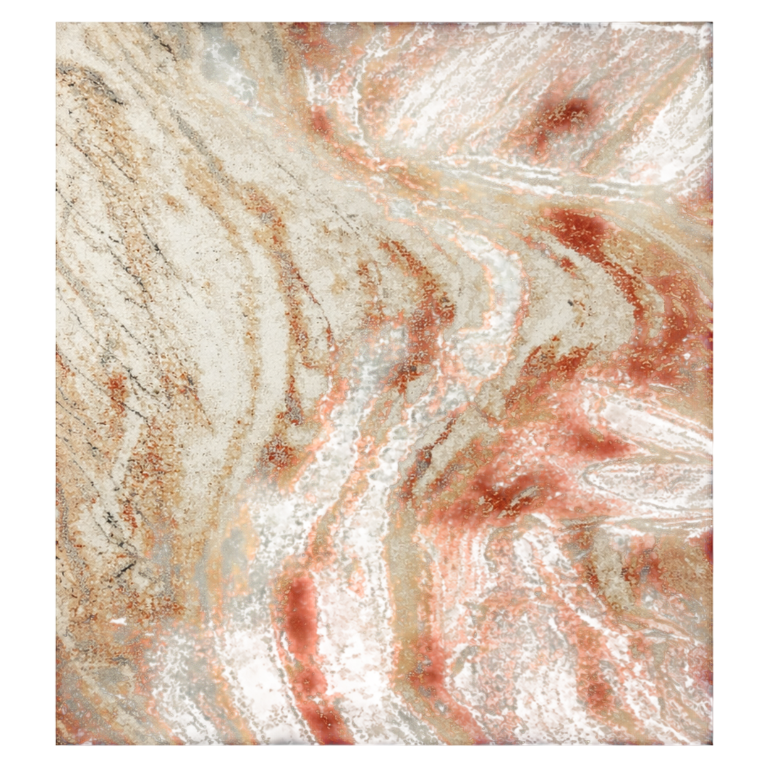 Alfombra Acrílica Frisse Colorido Actual Diseño Moderno 310 Rojo - Sualsa