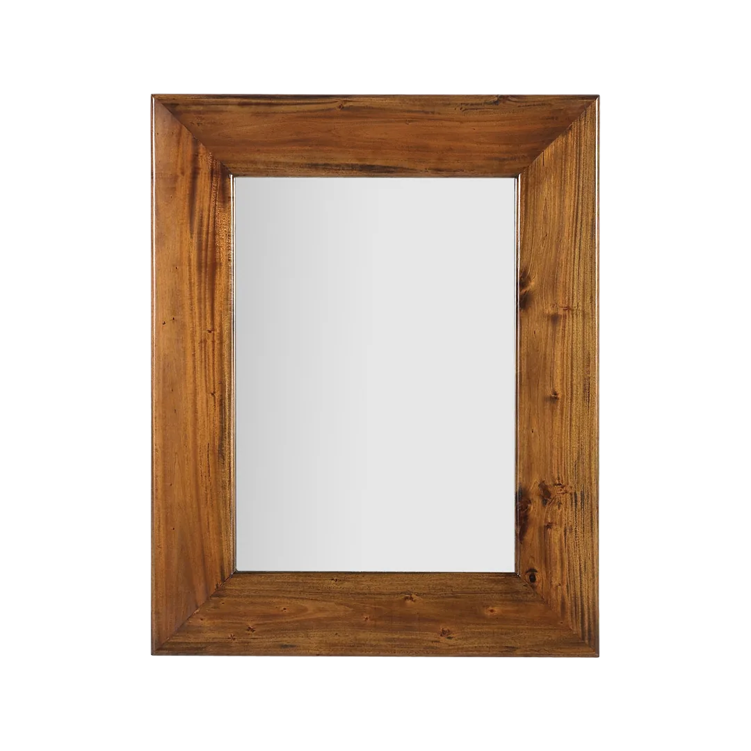 Espejo Flamingo madera de caoba hecho a mano estructura maciza con sistema de anclaje para diferentes posiciones 100x80x296.31cm - Moycor - 143022MYC - foto-transparente
