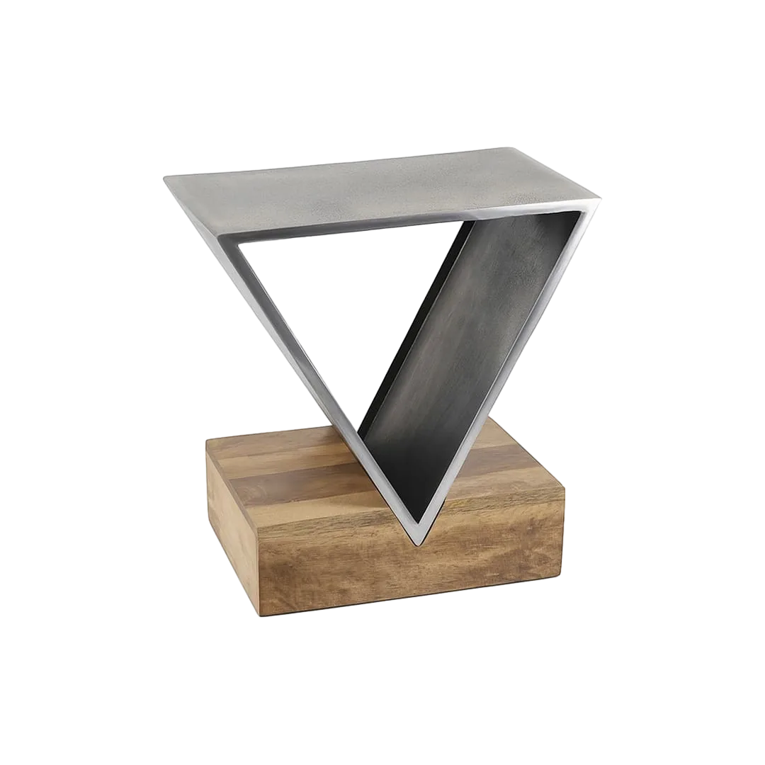 Mesa de centro Versalles triangular - Moycor - 602063MYC - foto-transparente