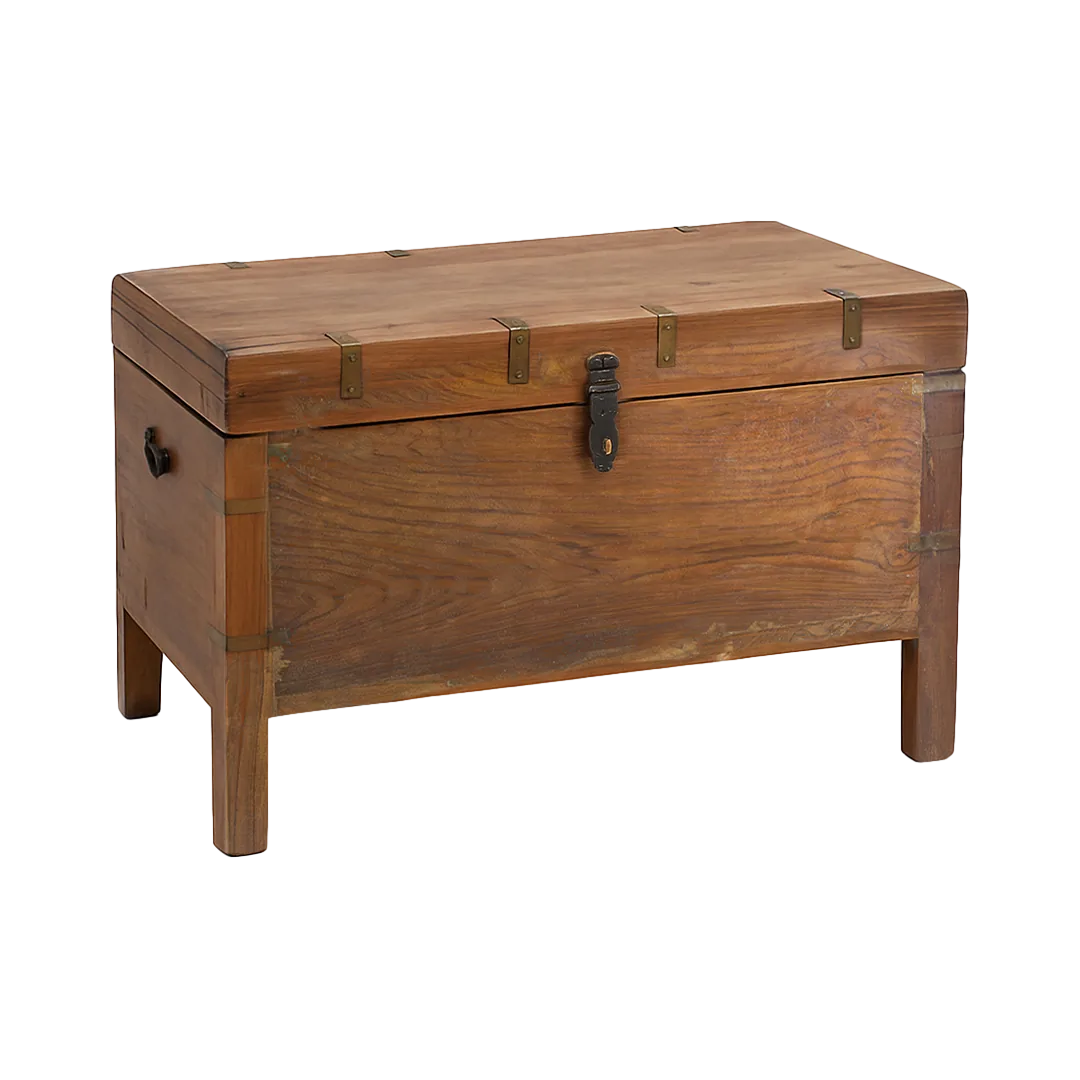 Baúl de madera con patas en varios tamaños - Moycor - 6031701MYC - foto-transparente