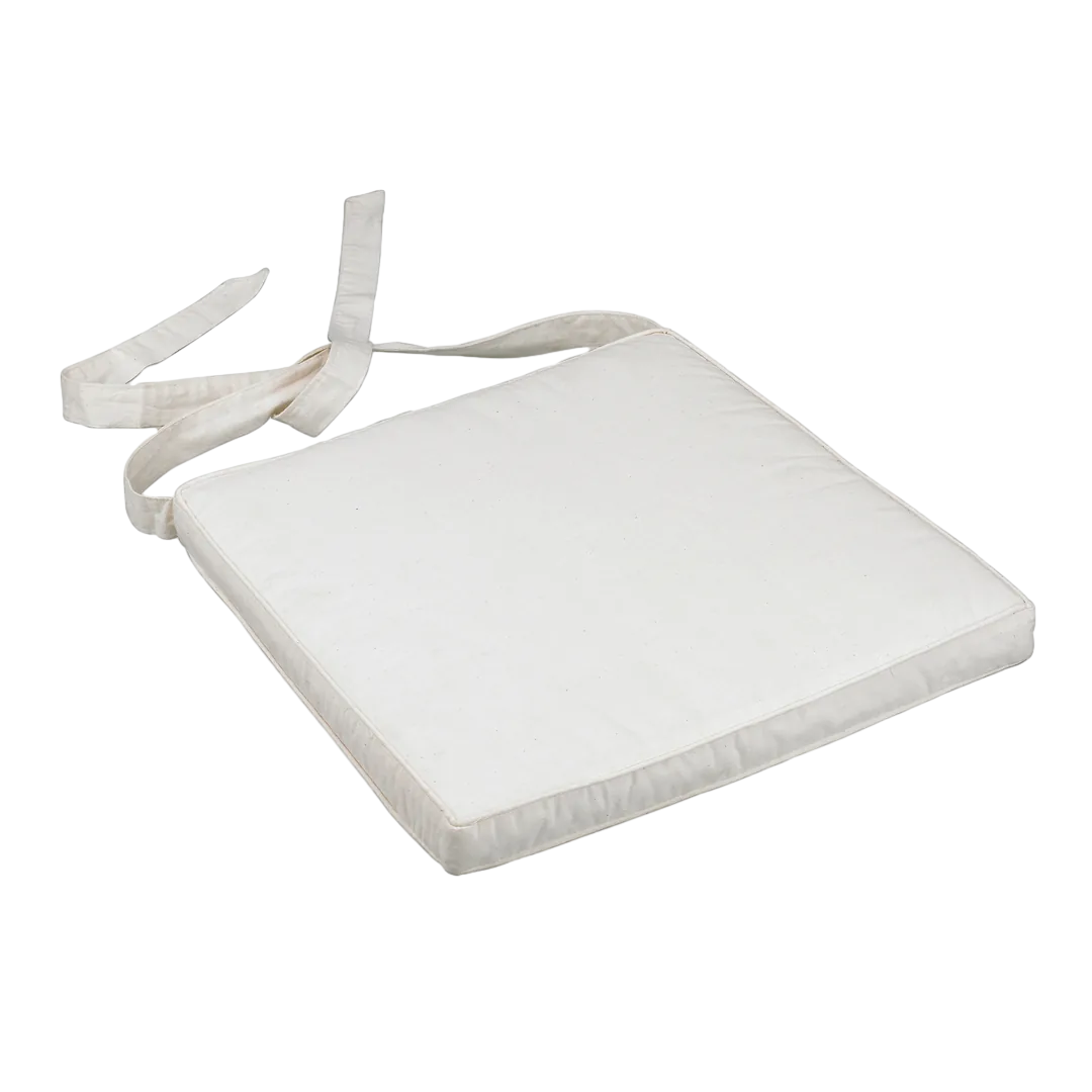 Cojín para silla combinable Mónica desenfundable 100% poliéster - Moycor - 24364MYC - foto-transparente