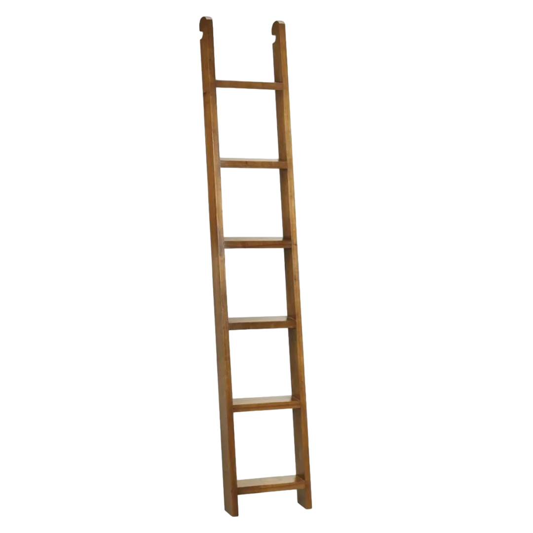 Escalera de biblioteca Combi en mindi 35x8x200cm - Moycor - 301907MYC - foto-transparente