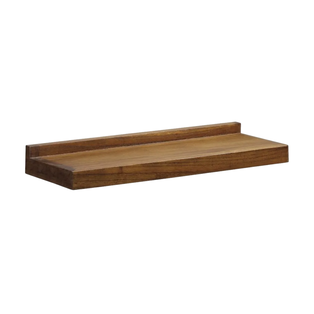 Estante de pared en madera de mindi 75x25x8cm - Moycor - 30219MYC - foto-transparente