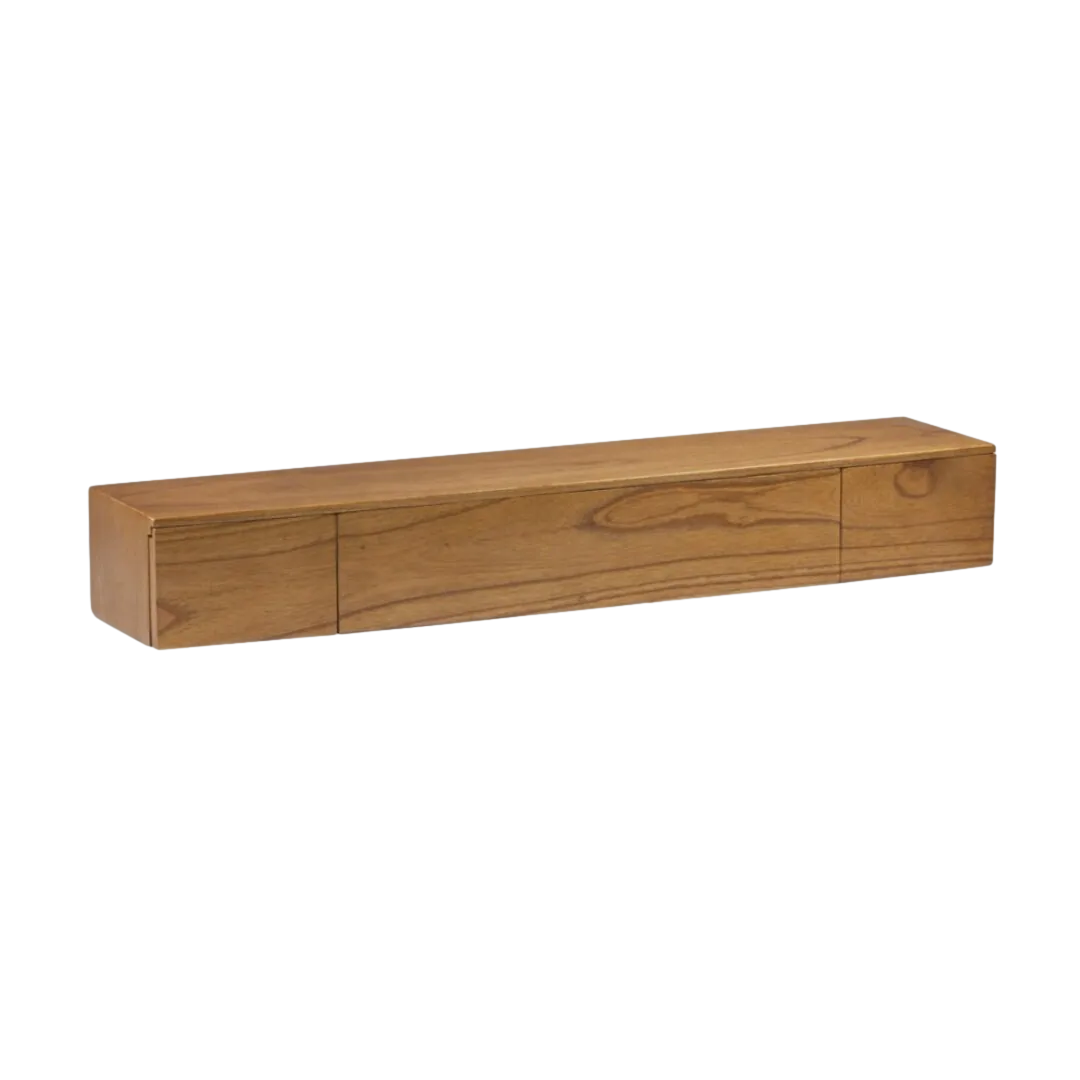 Estante de mindi 3 cajones 100x20x14cm - Moycor - 315018MYC - foto-transparente