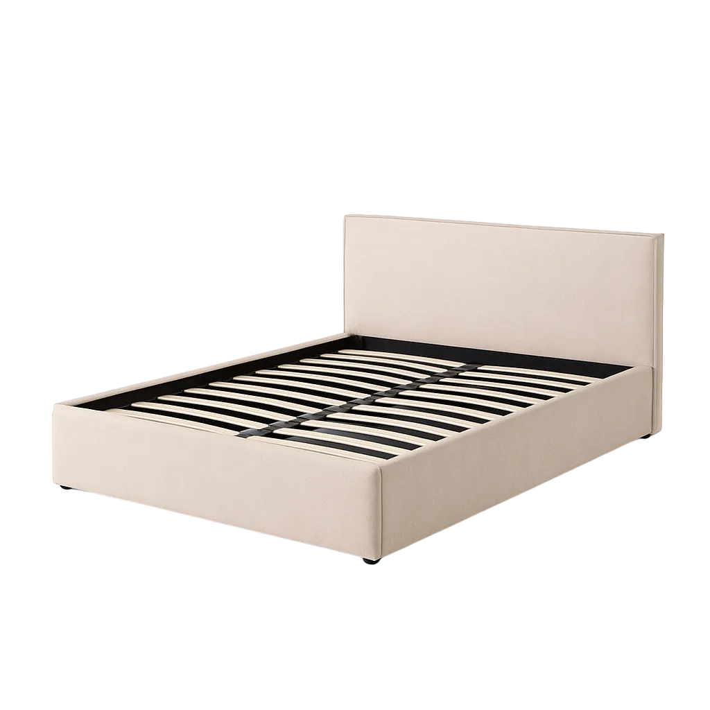 Cama canapé beige desenfundable 166x215x96cm - Ixia - 613734IX - foto-transparente