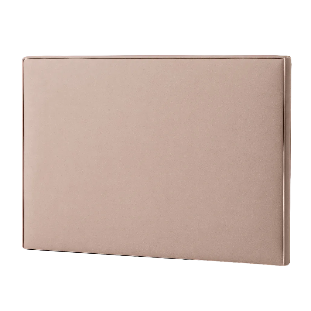 Cabecero tejido beige para dormitorio 160x122cm - Ixia - 615544IX - foto-transparente