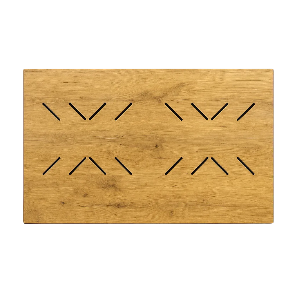 Tablero para mesa rectangular HPL apto para exterior compatible con patas individuales 120x70x1.20cm - Ixia - 615626IX - foto-transparente