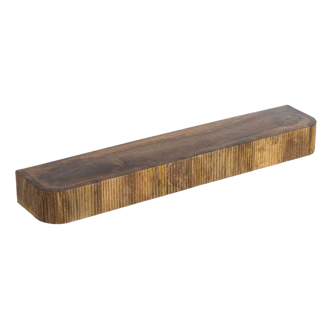 Consola en madera de mango color miel 75x15x7.50cm - Ixia - 615947IX - foto-transparente