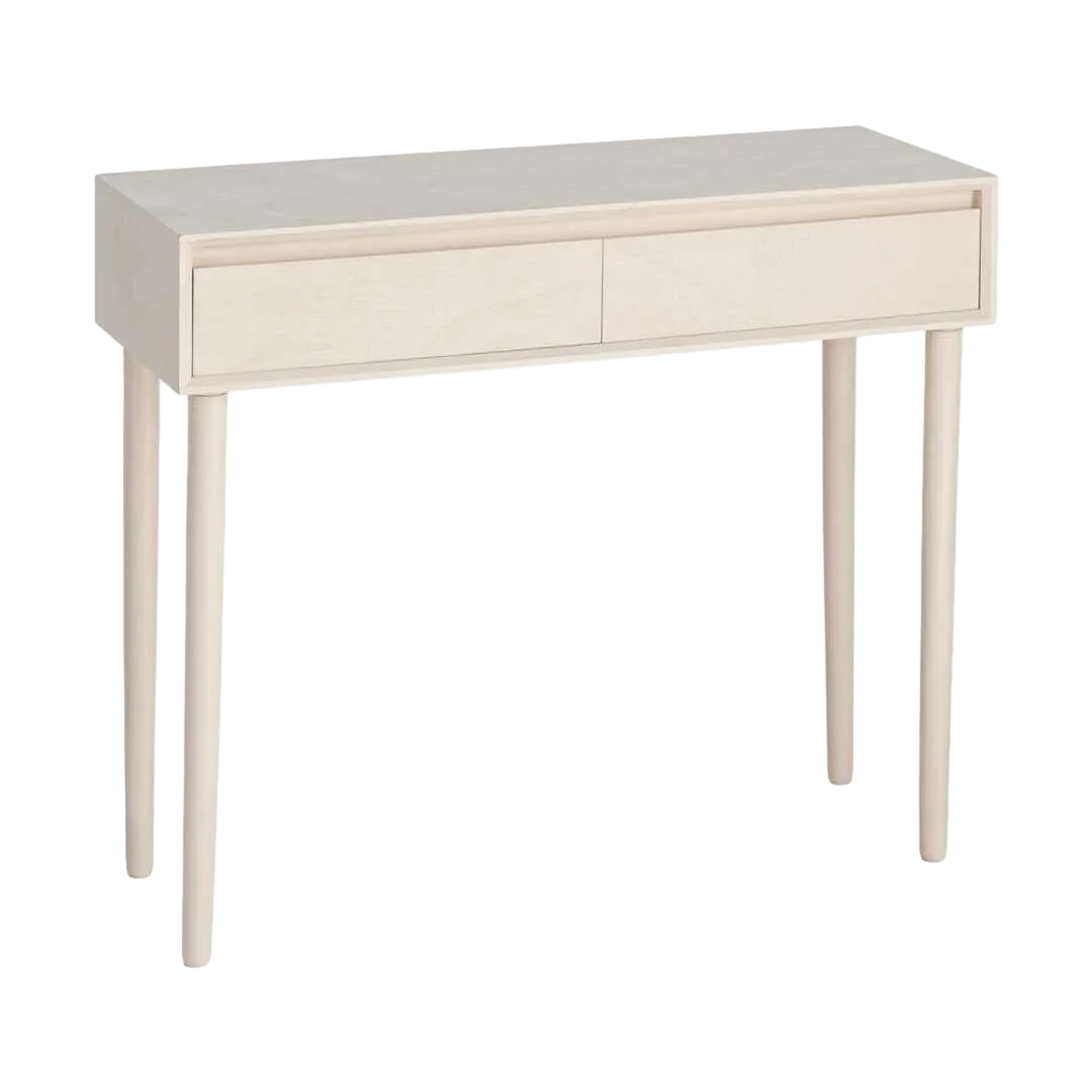 Consola crema en DM para entrada 90x35x75cm - Ixia - 616139IX - foto-transparente