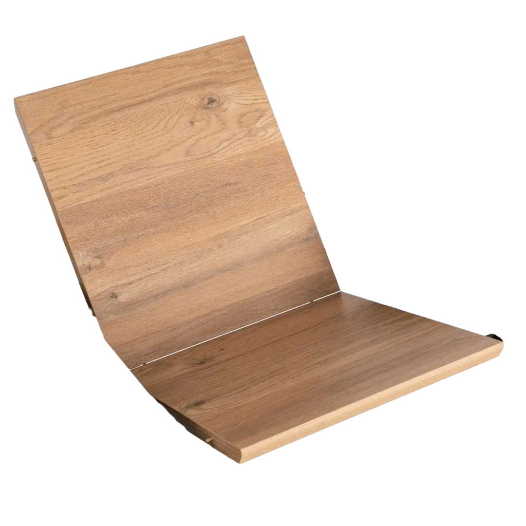 Mesa extensible natural en DM con patas de hierro 160x90x76cm - Ixia - 616173IX - foto-transparente