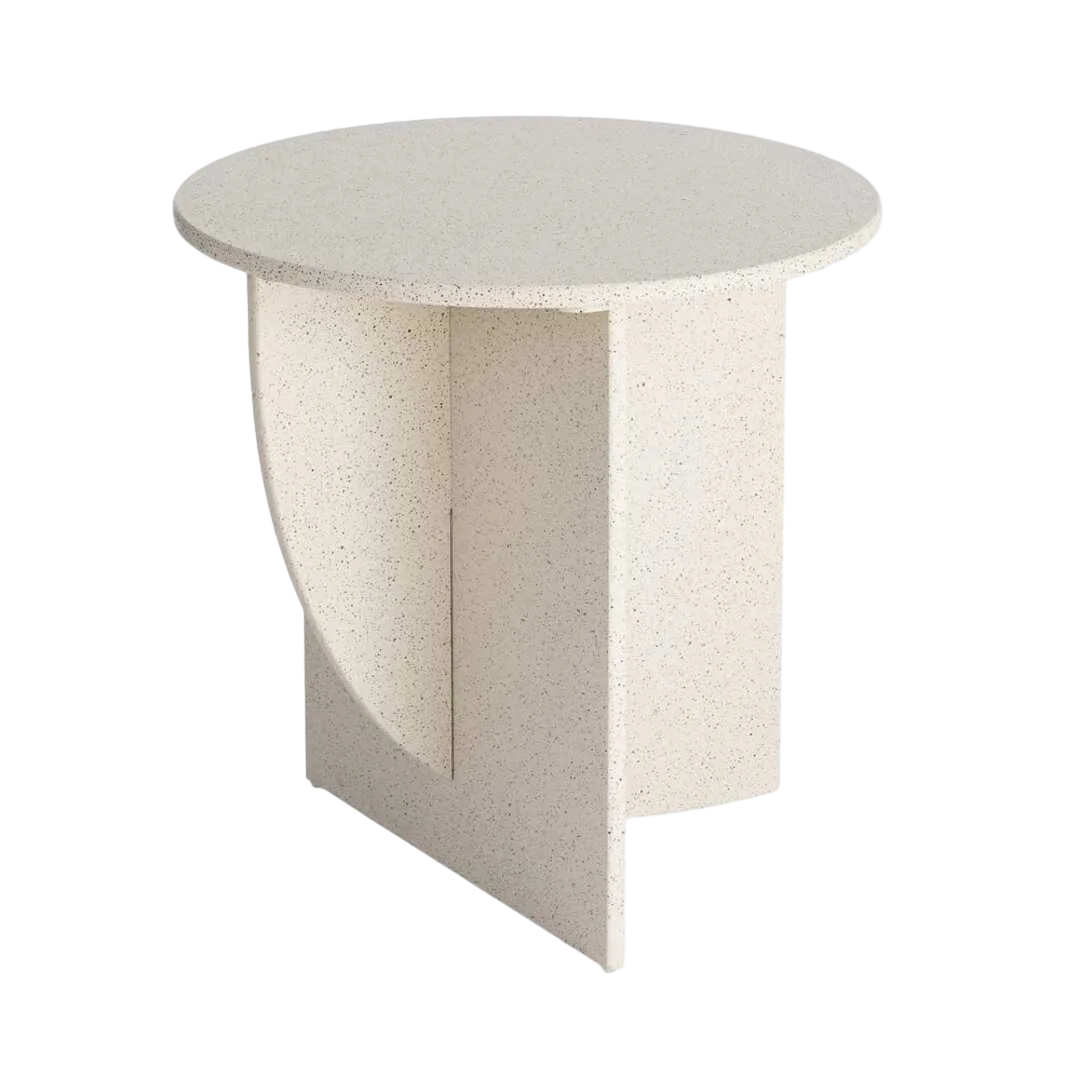 Mesita blanca en DM 60x60x60cm - Ixia - 616758IX - foto-transparente