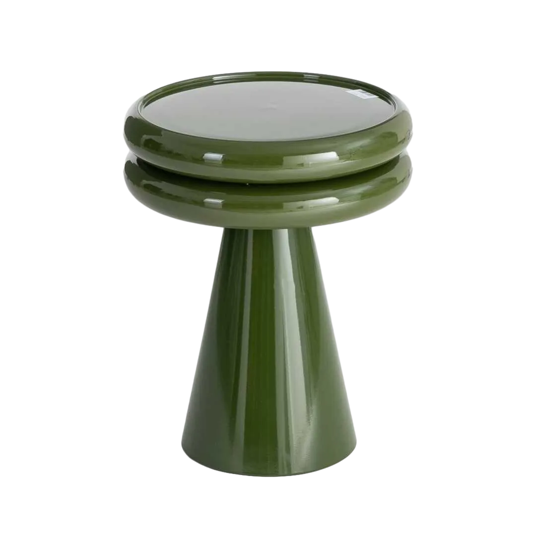 Mesita de metal verde 41x41x50cm - Ixia - 616781IX - foto-transparente
