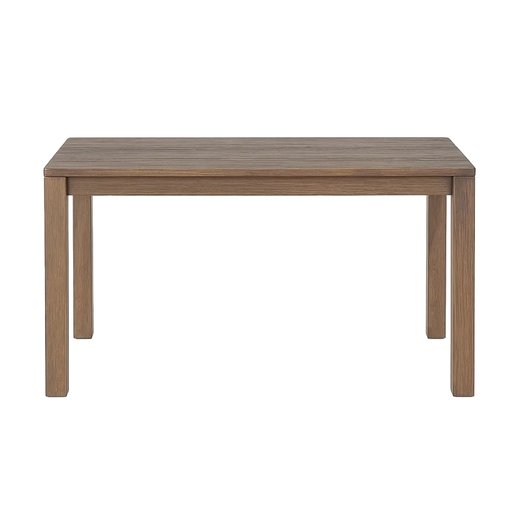 Mesa de comedor madera de roble para salón 200x100x77cm - Ixia - 617222IX - foto-transparente