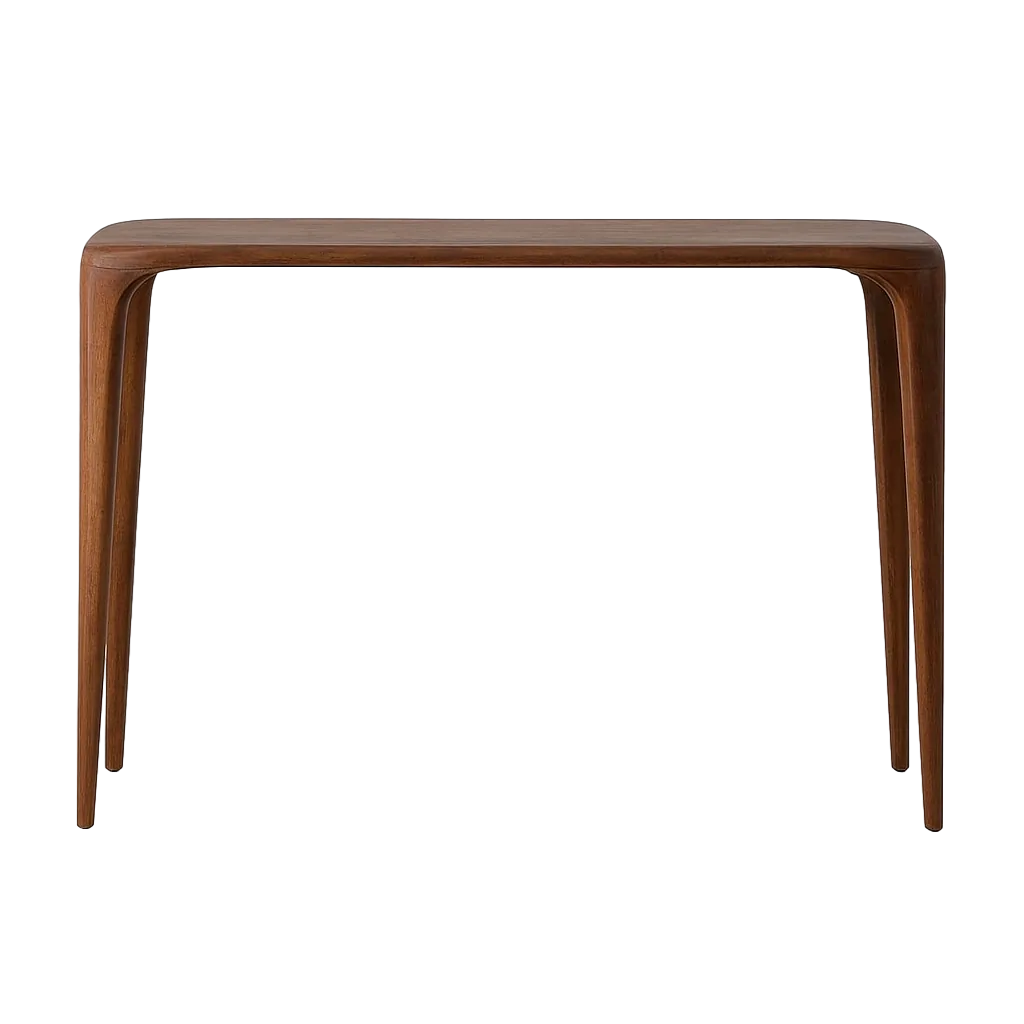 Consola de madera de mango para salón 152x40x75cm - Ixia - 617262IX - foto-transparente
