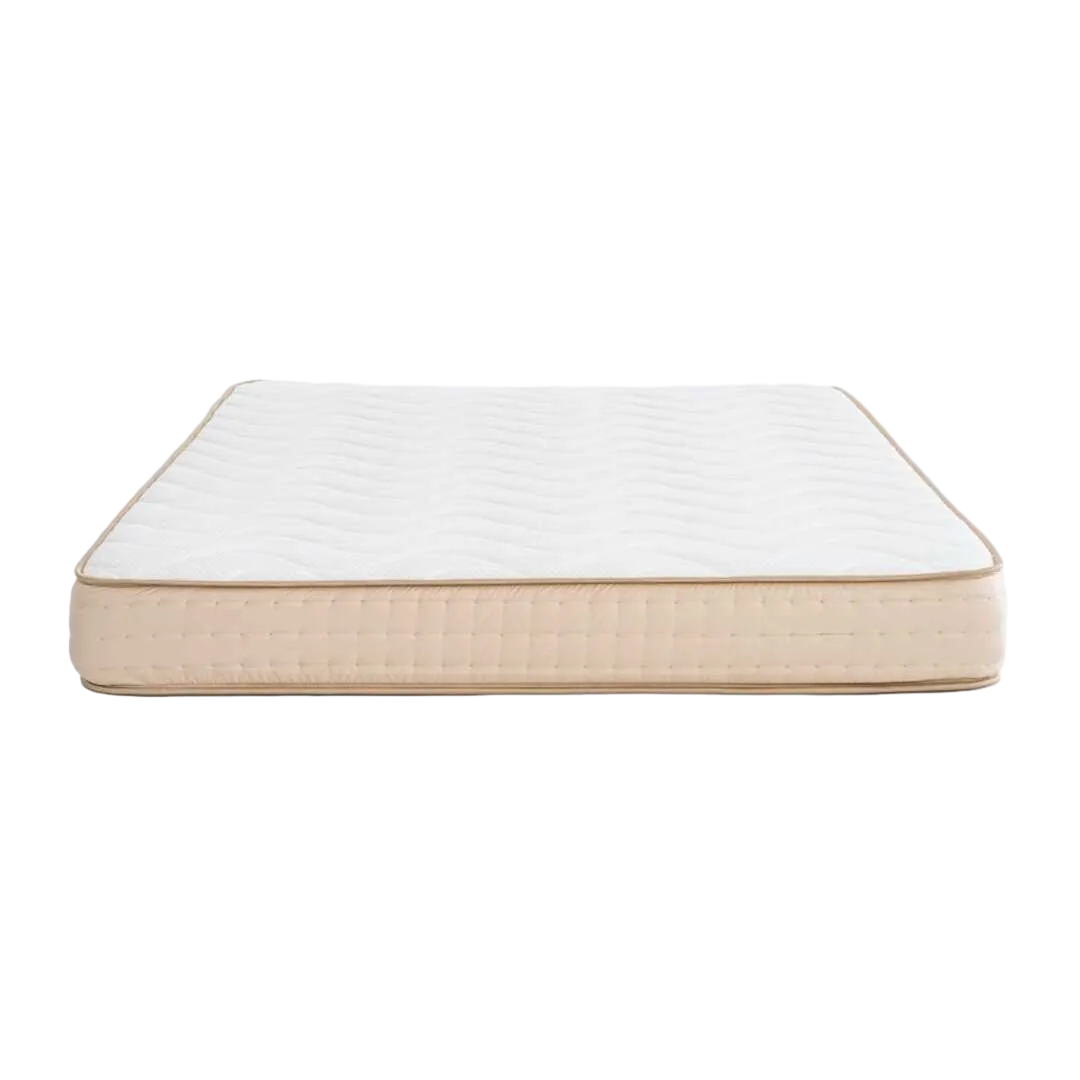 Colchón viscoelástico beige núcleo HR acolchado 3cm patabanda microfibra 180x190x23cm - Ixia - 618133IX - foto-transparente