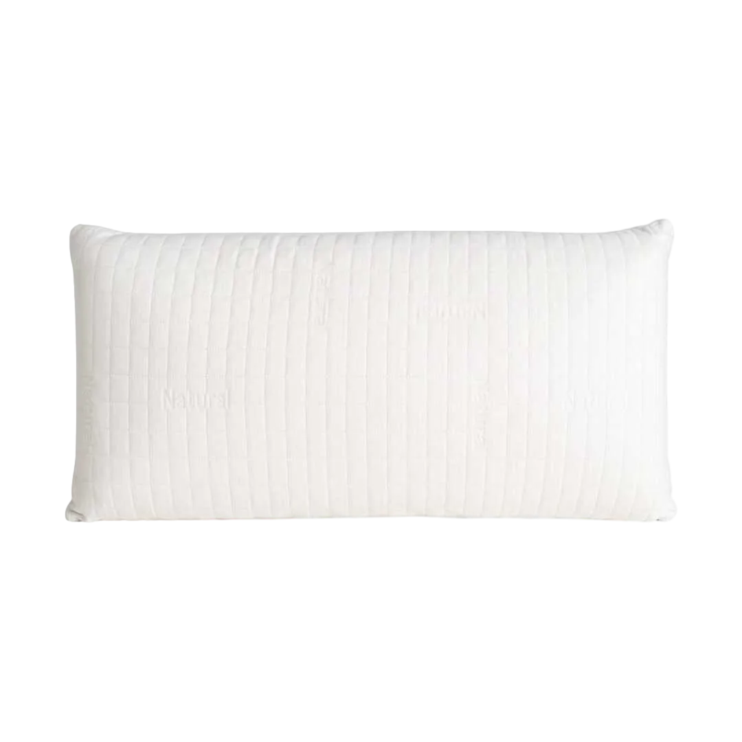 Almohada viscoelástica inyectada blanca con funda stretch suave 75x38x10cm - Ixia - 618134IX - foto-transparente