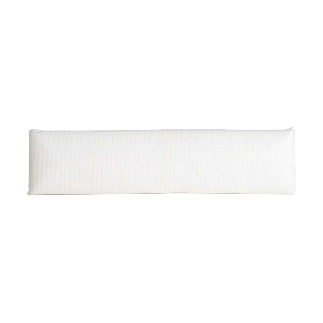 Almohada viscoelástica inyectada blanca con funda stretch y protección 150x38x10cm - Ixia - 618137IX - foto-transparente