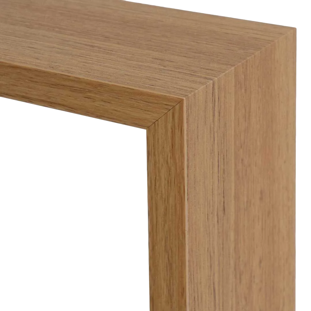 Set de 3 estantes MDF roble miel 25x25x9cm - Ixia - 807176IX - foto-transparente