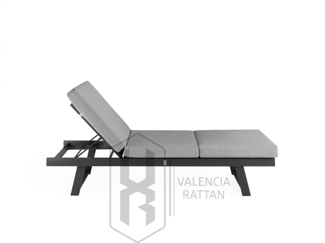 SOFÁ 3 PLZ – TUMBONA HOUSE BLANCO CON TAPICERÍA ÚNICA VALENCIARATTAN