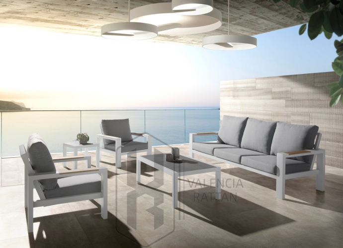 SILLÓN TRESILLO BRUS CON TAPICERÍA OLEFIN VALENCIARATTAN