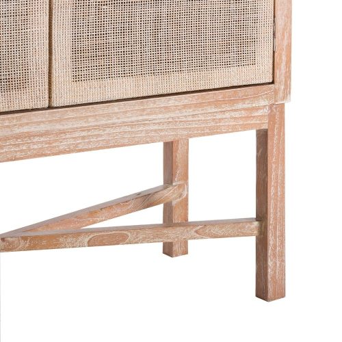 ARMARIO NATURAL LAVADO MADERA MINDI 100 X 40 X 165 CM IXIA