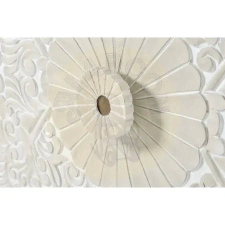 Consola Bali en madera de mango con 2 puertas y frontales tallados a mano y acabado artesanal 90x35x77cm - Giner y Colomer - 1081GYC - foto-secundaria-4