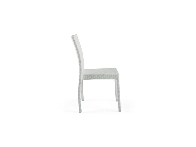 SILLA GEMA BLANCO VALENCIARATTAN