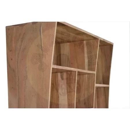 Librería Contemporary en madera de acacia acabado natural estilo cálido y versátil 120x38x200cm - Giner y Colomer - 1162GYC - foto-secundaria-2