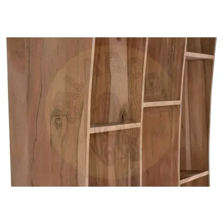 Librería Contemporary en madera de acacia acabado natural estilo cálido y versátil 120x38x200cm - Giner y Colomer - 1162GYC - foto-secundaria-4