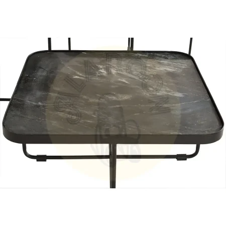 Set de 3 mesas auxiliares cuadradas Faro mármol y metal diseño modular Grande60cm.mediana60cm.pequeña60cmxGrande60cm.mediana60cm.pequeña60cmxGrande48cm.mediana38cm.pequeña28cm Grande 60. mediana 60. pequeña 60xGrande 60. mediana 60. pequeña 60xGrande 48. mediana 38. pequeña 28cm - Giner y Colomer - 1243GYC - foto-secundaria-3