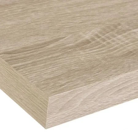 Estante en MDF roble claro laminado con PVC soporta hasta 10 kg 80x24x4cm - Ixia - 135108IX - foto-blanco
