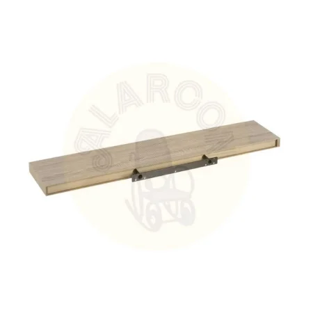 Estante de MDF laminado en roble claro 100x24x4cm - Ixia - 135109IX - foto-secundaria-1
