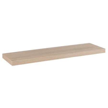 Estante de MDF hueco laminado en PVC roble claro 120x24x4cm - Ixia - 135110IX - foto-blanco