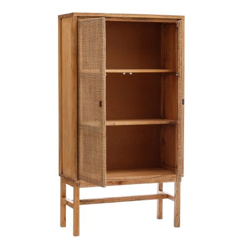 ARMARIO MIEL MADERA MINDI 90 X 165 X 38 CM IXIA