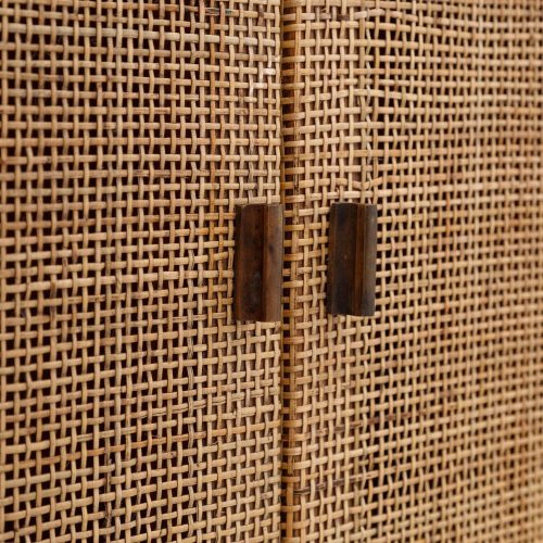 ARMARIO MIEL MADERA MINDI 90 X 165 X 38 CM IXIA