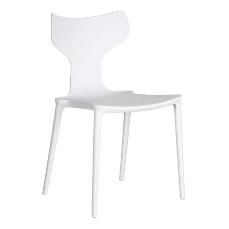Silla apilable blanca en polipropileno uso doméstico y catering 47x41x83.50cm - Ixia - 152641IX - foto-blanco