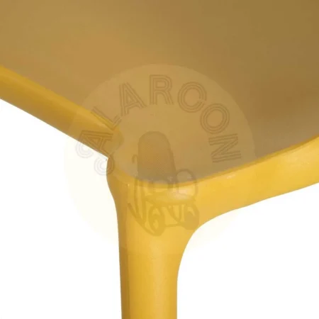 Silla apilable amarilla de polipropileno 47x41x83.50cm - Ixia - 152644IX - foto-secundaria-4