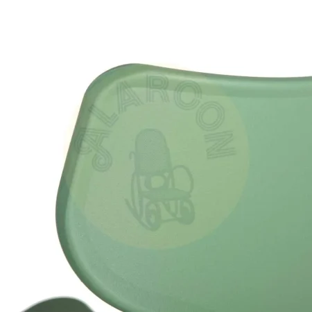 Silla apilable verde menta de polipropileno 47x41x83.50cm - Ixia - 152645IX - foto-secundaria-3