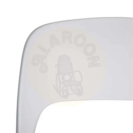 Silla apilable blanca de polipropileno 43x43x83.20cm - Ixia - 152647IX - foto-secundaria-4