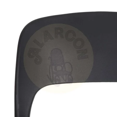 Silla apilable de polipropileno gris oscuro 43x43x83.20cm - Ixia - 152648IX - foto-secundaria-4